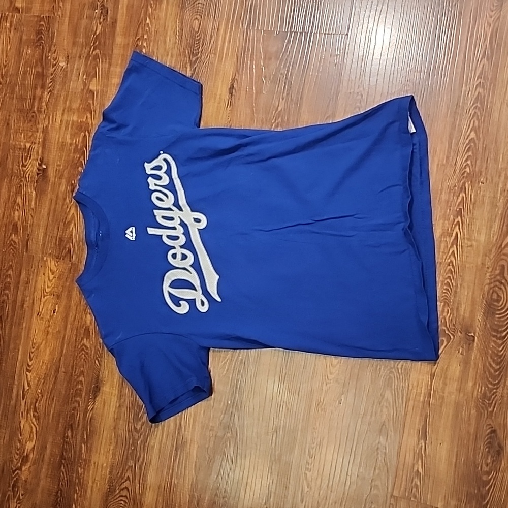 Small Dodgers Yasiel Puig jersey shirt